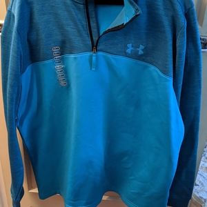 NWOT blue Under Armour halfzip